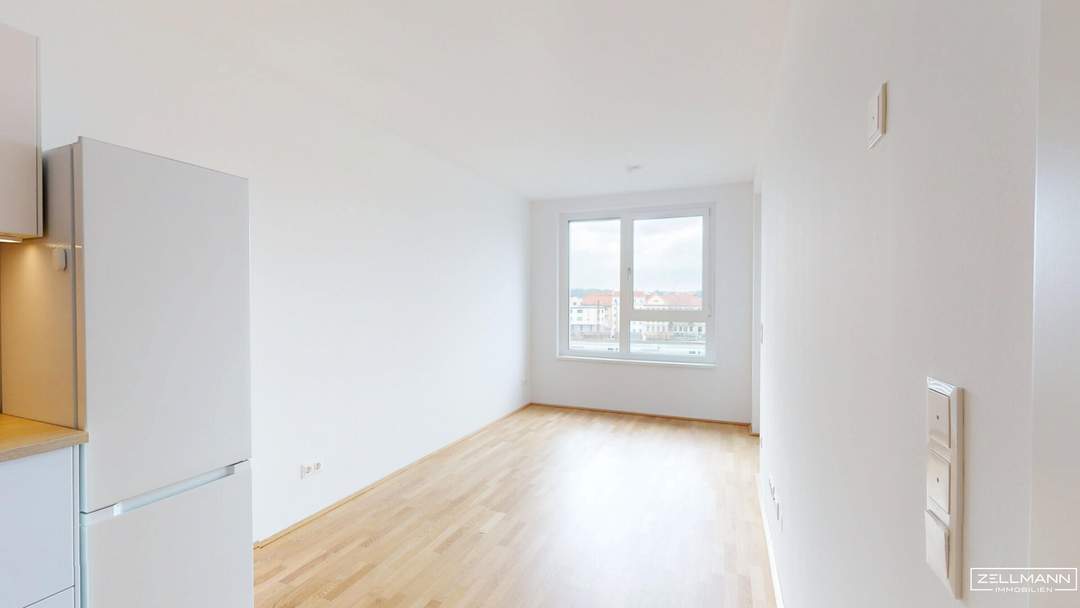 PENZING | Erstbezug: Helle 2-Zimmer-Neubauwohnung mit Loggia | ZELLMANN IMMOBILIEN