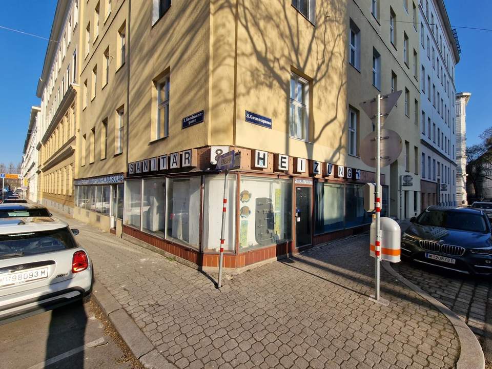 2in1 RARITÄT ++ Geschäftslokal UND Altbauwohnung ++ Nähe U3 Rochusmarkt ++ sanierungsbedürftig