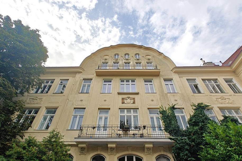 Weinzierlgasse: Charmante Altbauwohnung + U4-Nähe + Allgemeingarten/Balkon + Stilvolles Ambiente + Gegliederte Fassade, Wohnung-kauf, 336.000,€, 1140 Wien 14., Penzing