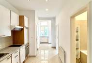 Nächst Q19 und Straßenbahn D! Zentral begehbarer 2-Zimmer-Altbau in West-Ost-Ausrichtung