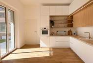 Quartier am Park: Mit modernster Technik ausgestattete Familienwohnung mit 122 m² Eigengarten + 59 m² Terrasse