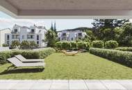 Abkühlen im hauseigenen Pool .... Ihre Traumwohnung mit Terrasse oder Garten und Fernblick Nähe Maurer Wald PROVISIONSFREI !!