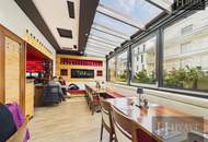 Top Gastronomielokal mit Wintergarten &amp; 44 m² Terrasse – ca. 160 m² Nutzfläche