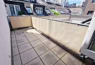 GONZAGAGASSE, BÖRSE-NÄHE, klimatisiertes 122 m2 Dachgeschoss mit 8 m2 Terrasse, 3 Zimmer, Komplettküche, 2 Bäder, Parketten
