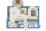 Leistbare 2-Zimmer-Wohnung mit großem Sonnenbalkon - Ideal für anspruchsvolle Singles