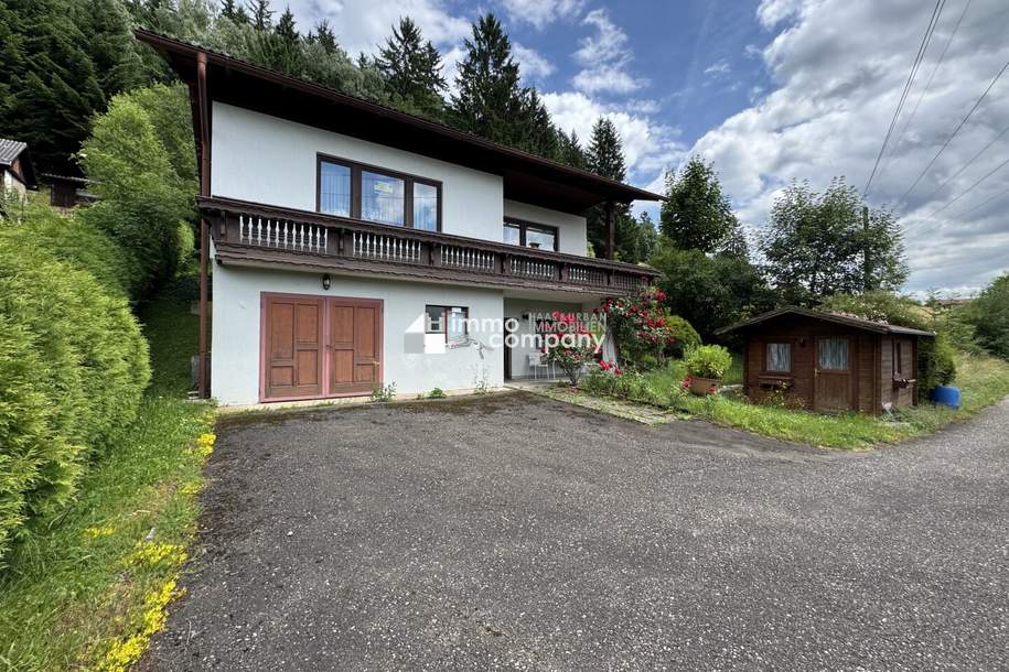 Wohnen mit Weitblick – Großzügiges Einfamilienhaus in Hanglage mit Garten und Bergblick, Haus-kauf, 229.000,€, 8793 Leoben