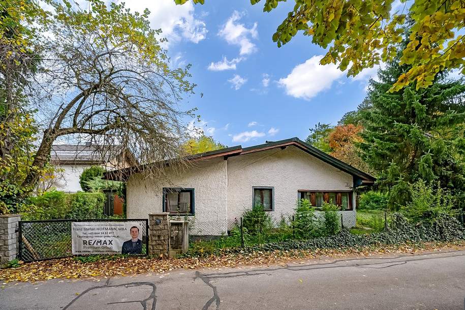 Sonniges Baugrundstück mit Altbestand in Salzburg-Liefering, Grund und Boden-kauf, 595.000,€, 5020 Salzburg(Stadt)