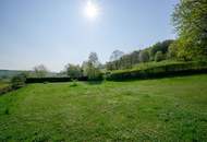 Nachhaltig wohnen mit Erdwärme – Architektenhaus in idyllischer Grünruhelage mit Weitblick