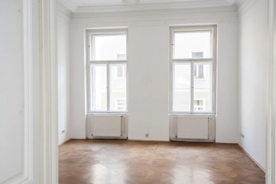 Sanierungsbedürftiger Stilaltbau mit Balkonoption!, Wohnung-kauf, 459.000,€, 1020 Wien 2., Leopoldstadt