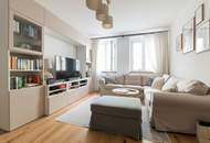 Top-sanierte 3-Zimmer-Wohnung in 1050 Wien – Wohnzimmer, 2 Schlafzimmer &amp; getrennte Küche - Derzeit vermietet