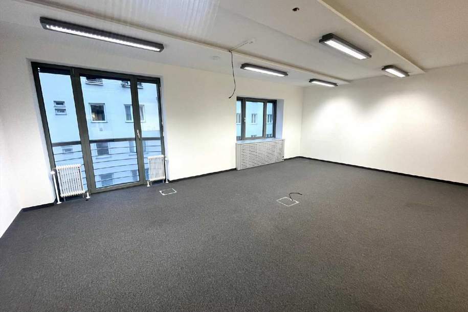 Repräsentative Bürpfläche im Historischen Fabianihaus mit Balkon zu mieten, Gewerbeobjekt-miete, 12.146,04,€, 1030 Wien 3., Landstraße