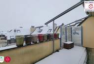 Helle Dachgeschoss-Maisonette mit zwei traumhaften Terrassen und Tiefgaragenplatz