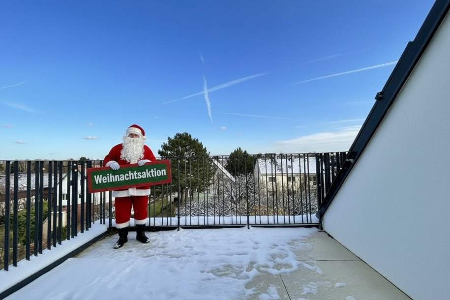 WEIHNACHTSAKTION | Preisreduktion & Tiefgaragen-Stellplatz geschenkt! GALERIE oder LOFT? | ERSTBEZUG | zwei Terrassen, Wohnung-kauf, 580.500,€, 1210 Wien 21., Floridsdorf