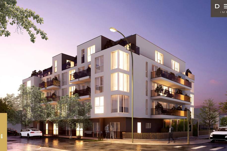 PENTHOUSE - EXKLUSIV - TERRASSE - 92m² Wohnfläche in 1210 Wien, Wohnung-miete, 2.650,00,€, 1210 Wien 21., Floridsdorf