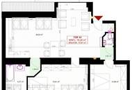 Genießen Sie den Weitblick über die Dächer Wiens – 3-Zimmer-Dachgeschosswohnung mit sonnigem Balkon - nahe Hauptbahnhof
