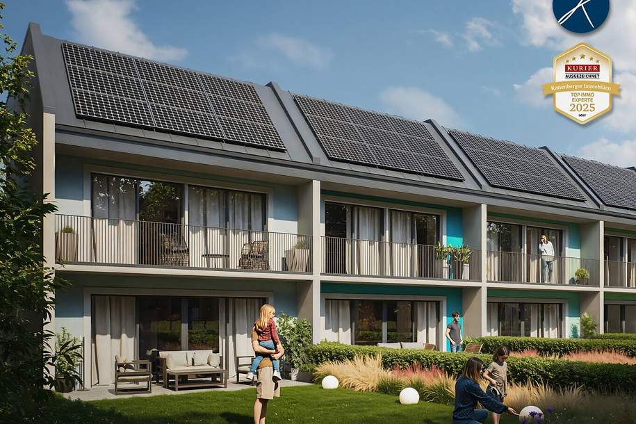 Neues Projekt! Moderne Reihenhäuser mit Freiflächen bei allen Zimmern, Haus-kauf, 399.000,€, 3435 Tulln