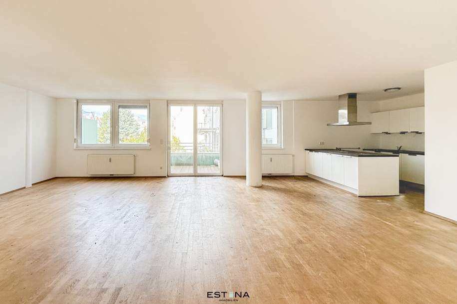 Wohnung mit Terrasse – Urbanes Wohnen in Top-Lage an der Donau, Wohnung-miete, 1.990,00,€, 1220 Wien 22., Donaustadt