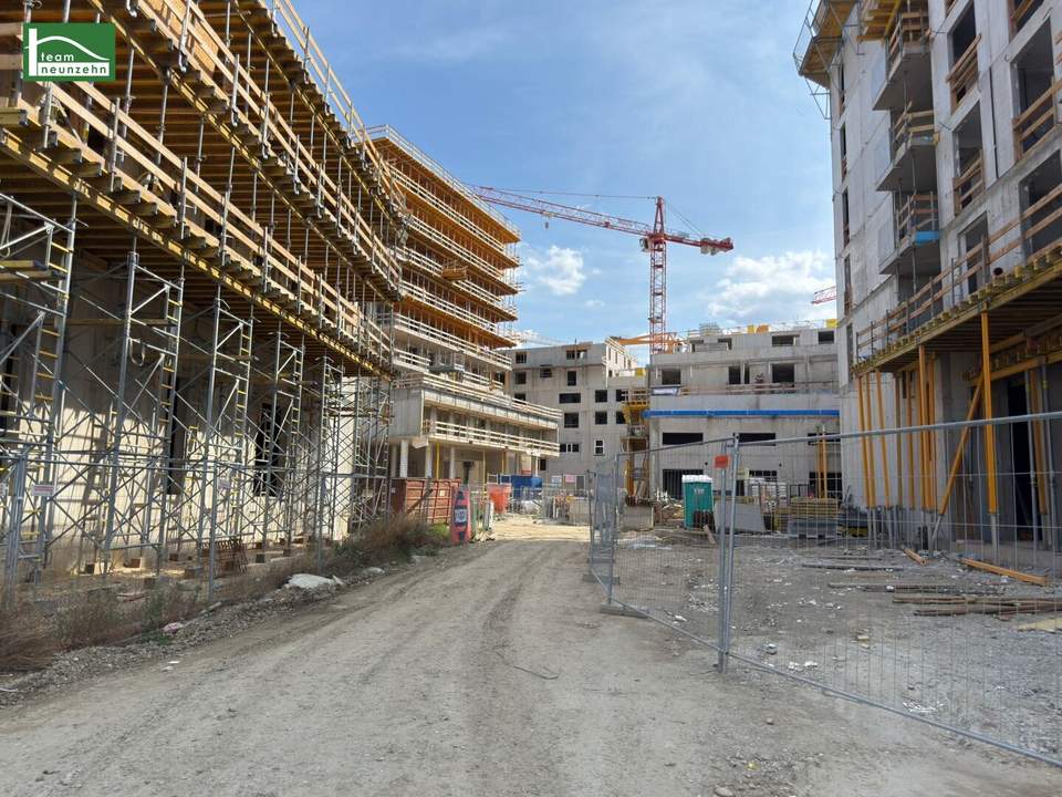 Modern leben – „An der Schanze“ an der Alten Donau Exklusiv. Provisionsfrei. Bezugsfertig Herbst 2026