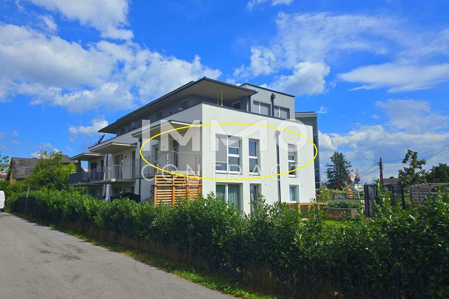 Neuwertige 3 Zimmer Wohnung mit Balkon in zentraler Lage - Harter Straße 86 - Top 08, Wohnung-miete, 1.003,93,€, 8053 Graz(Stadt)