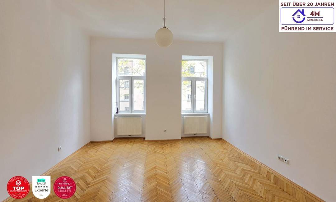2-Zimmer-Wohnung – modernisiert, zentral & sofort verfügbar