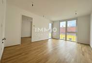 Durchdachte 2-Zimmer-Balkonwohnung – top angebundener Erstbezug im BEIM DONAUUFER