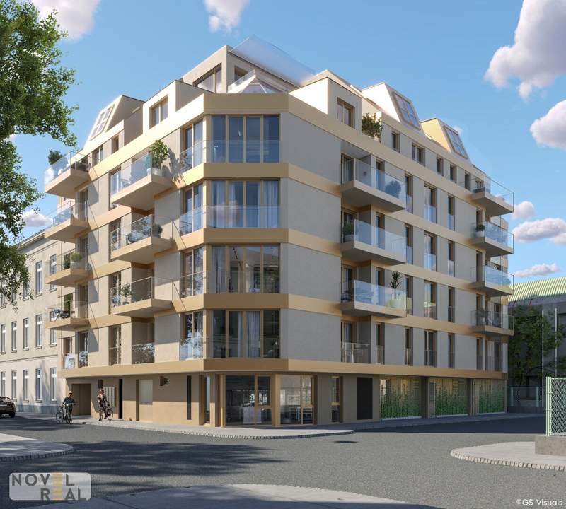 "DONAU PERLE" MODERNE 2-ZIMMER-WOHNUNG IN WIEN – ERSTBEZUG MIT BALKON!