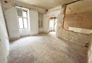 Ihr kreatives Meisterwerk im Supergrätzl: Entkernte Wohnung mit grenzenlosem Potenzial – Jetzt verwandeln!