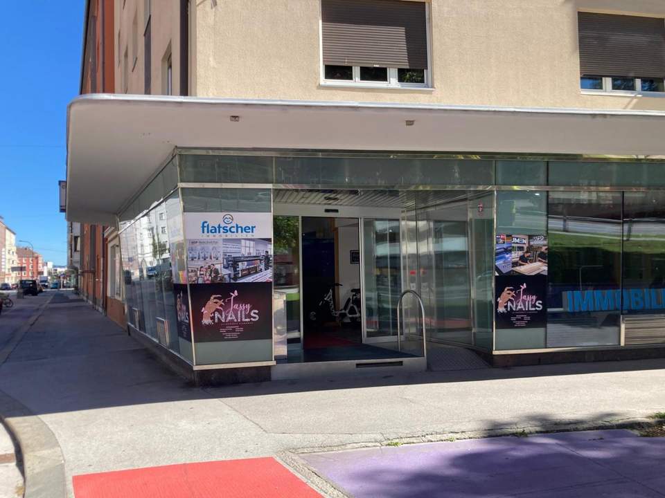 Kleine Geschäftseinheit im Stadtteil Pradl.