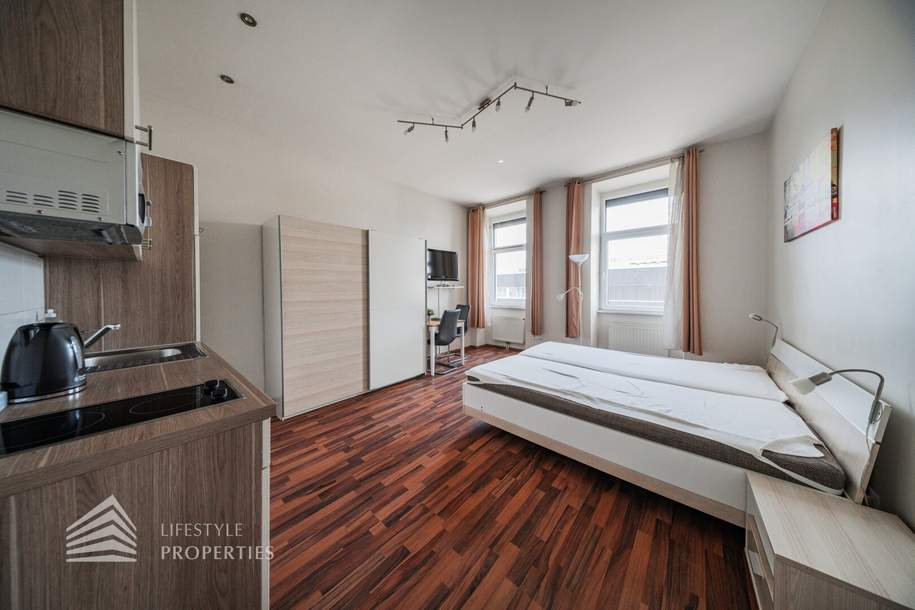 Helle, möblierte Garconniere, Nähe Kaiser-Franz-Josel Spital, Wohnung-kauf, 109.000,€, 1100 Wien 10., Favoriten