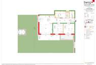 Draußen zuhause - 3-Zimmer mit 170m² Freifläche, nahe Uni Klinikum und FH - Erstbezug, Provisionsfrei!