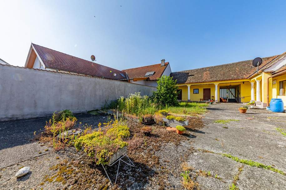 WEINVIERTLER STRECKHOF MIT 2700 m2 GRUND! TIERHALTUNG MÖGLICH!, Haus-kauf, 198.000,€, 2041 Hollabrunn