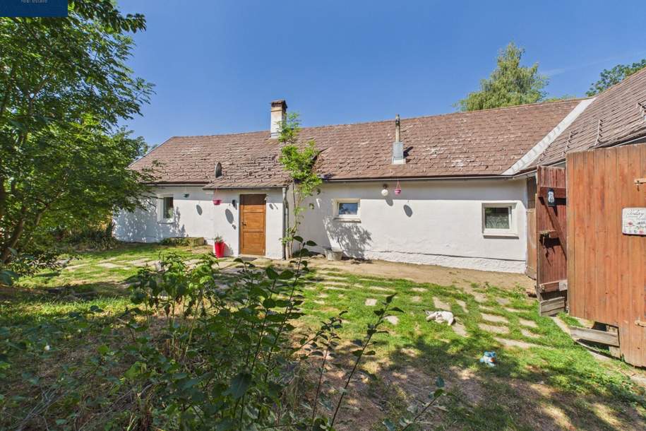 Ruhig wohnen im Waldviertel: Haus mit Garten, Garage und Entwicklungspotenzial nahe dem Schwimmteich, Haus-kauf, 155.000,€, 3862 Gmünd