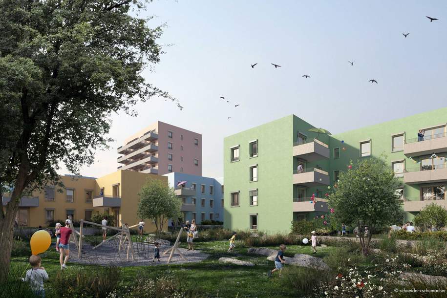 *NEUES PROJEKT* Urbanes Wohnen im Wildgarten!, Wohnung-miete, 830,00,€, 1120 Wien 12., Meidling