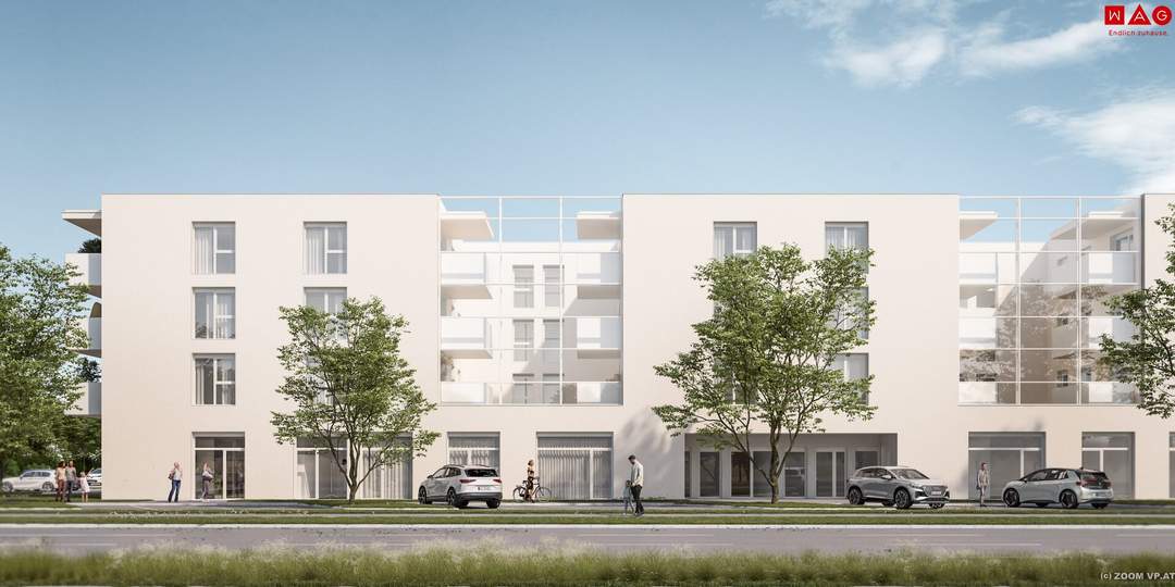 362,66 m² Büro-/Ordinations- u. Geschäftsflächen auf einer Ebene mit flexiblen Ausbaumöglichkeiten direkt an der Salzburger Straße