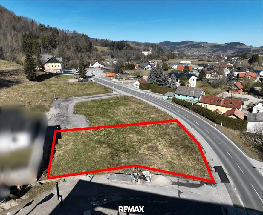 Ebener Baugrund ohne Bauverpflichtung in Ybbsbachamt