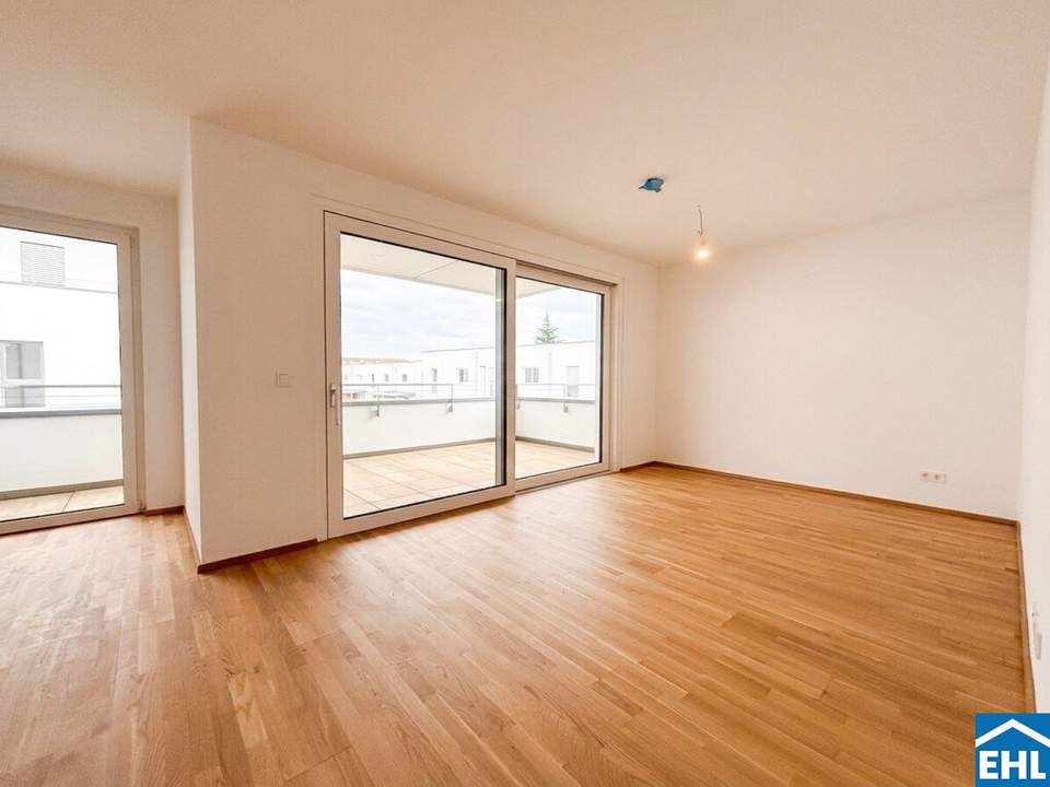 Erstbezug - Geräumige 2-Zimmer Wohnung mit Freifläche