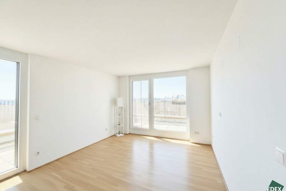 Attraktive 3-Zimmer-Wohnung mit Balkon nahe U1 Rennbahnweg, Wohnung-miete, 1.249,01,€, 1220 Wien 22., Donaustadt
