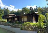 Blockhaus in naturnaher, ruhiger Lage am Semmering – Wohnen mit Wohlfühlcharakter