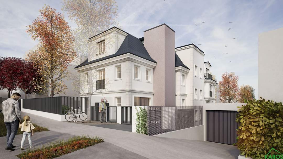 Luxuriöse Dachgeschoßwohnung in 1130 Wien: Erstbezug mit Balkon und Stellplatz!