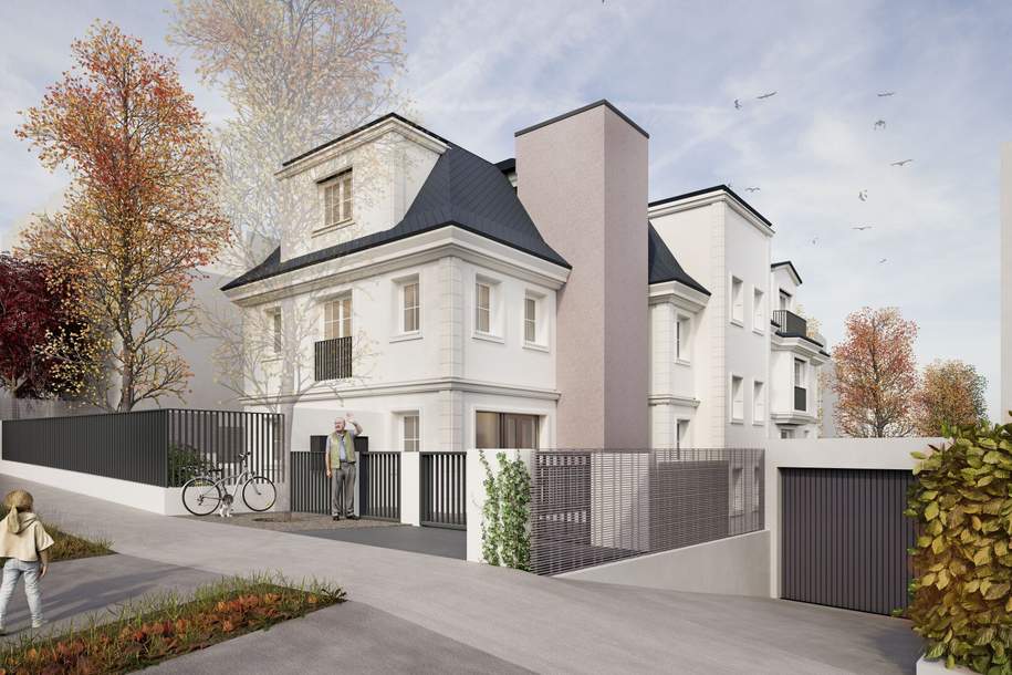 Luxuriöse Dachgeschoßwohnung in 1130 Wien: Erstbezug mit Balkon und Stellplatz!, Wohnung-miete, 4.582,87,€, 1130 Wien 13., Hietzing