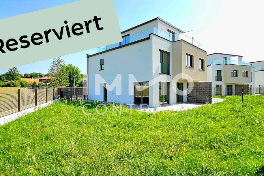 Mietkauf: Exklusive große Doppelhaushälfte auf Eckgrundstück - Modern - Lichtdurchflutet, Haus-miete, 1.818,90,€, 2486 Baden