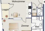 Befristet vermietet - 13ter Stock - Parkapartments beim BELVEDERE