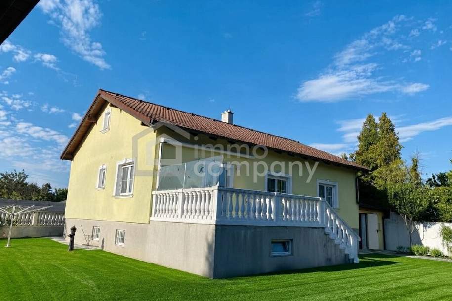 Hochwertiges Einfamilienhaus in bestem Bauzustand, 2 Wohneinheiten!, Haus-kauf, 1.490.666,€, 2483 Baden