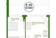 ANLEGERWOHNUNG - ZWEIZIMMERWOHNUNG MIT TERRASSE UND HOF - WIENER NEUSTADT