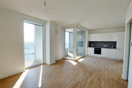 Exklusiver Erstbezug mit Rooftop Spa – Tower Homes im V22, Wohnung-miete, 840,00,€, 1220 Wien 22., Donaustadt