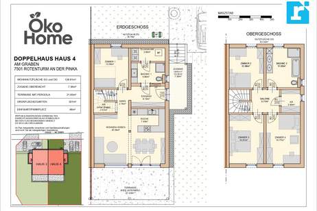 Familienwohnung zur MIETE in Rotenturm mit Garten inkl. Stellplatz, Wohnung-miete, 1.599,49,€, 7501 Oberwart