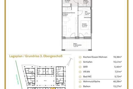 Investieren Sie klug, investieren Sie in DAS GRAZL, Wohnung-kauf, 231.326,€, 8051 Graz(Stadt)