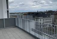 SKYLINEBLICK - MAISONETT DACHGESCHOSSWOHNUNG MIT TERRASSE UND LOGGIA - NÄHE U3