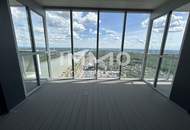 Penthouse an der Donau mit herrlichem Weitblick und großzügiger Dachterrasse!