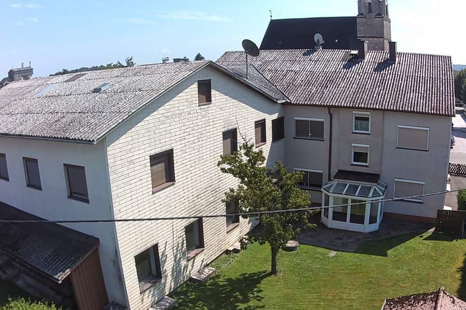 Große Liegenschaft mit viel Platz für mehrere Wohneinheiten - Gesamtflächen im Gebäude über 1.000m², Haus-kauf, 450.000,€, 5134 Braunau am Inn